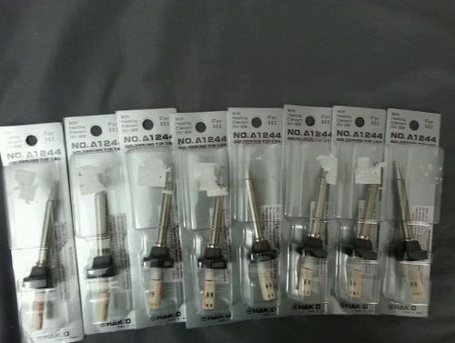 8 New Hakko A1244 Soldering Tip 1.6D with Heating Element 24V-50W for 903