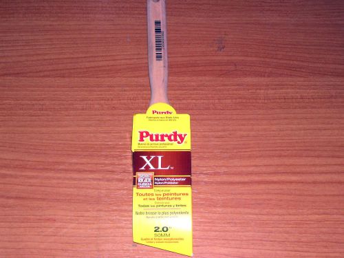 PURDY 2&#034; XL-GLIDE ANGULAR TRIM PAINT BRUSH