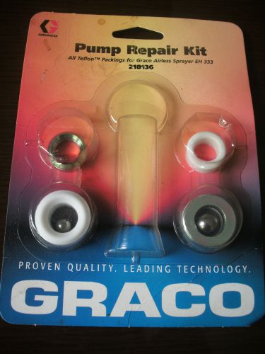 ~  GRACO   Pump  Repair  Kit   # 218136   ~