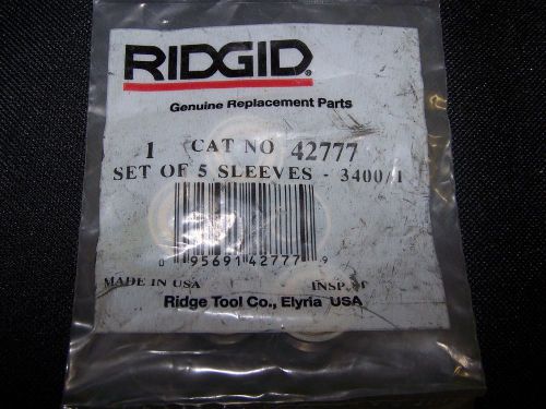 New Ridgid 42777 set of (5) Bearings Ridgid 918-I  INTEGRAL ROLL GROOVER.