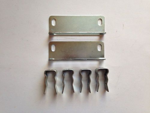 Silver line pro 8 1 set of 2 belt guard bracket, 1 set of 4 belt guard clip for sale