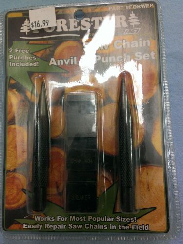 TF-FORESTER, SAW CHAIN ANVIL &amp; PUNCH SET, P# FORWFP