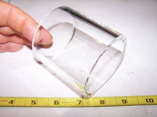 Nos corning pyrex #5 hit miss gas engine oiler sight glass steam 3x3 inch nice!! for sale
