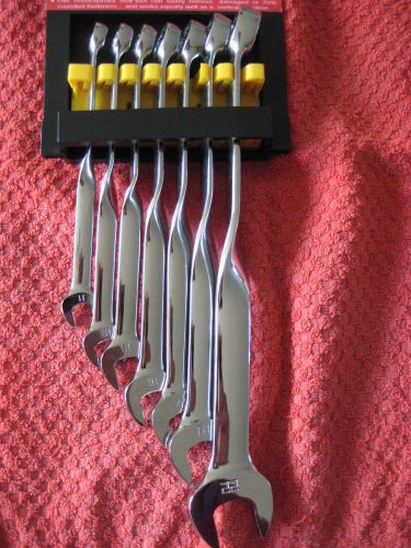 Premier Super Special Extra Long Comb Wrench Set, 7pc. Professional Quality