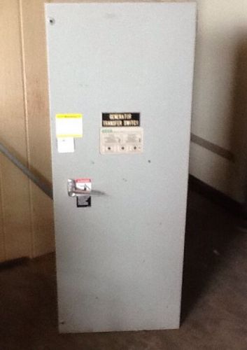 Asco series 300 automatic transfer switch - 225 amp, 480 volt, 3 phase, 60 hz for sale