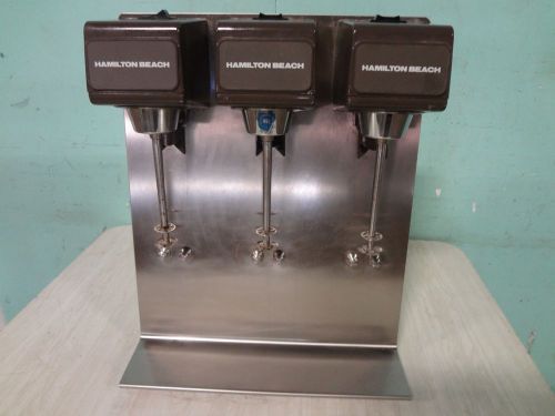 &#034;hamilton beach&#034; h.d.commercial c.top 3 speed 3 heads spindle blender/mixer for sale