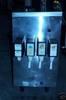 . JUICE DISPENSER, 115 VOLTS, REF, C/TOP, 4 HEADS, WORKS, 900 ITEMS ON E BAY