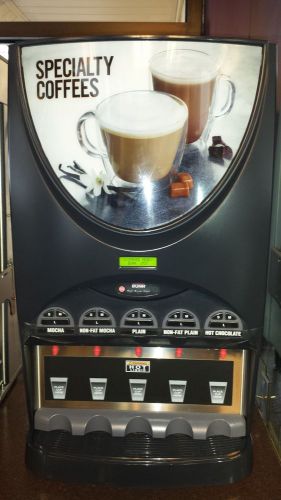 Hot cappuccino drink machine bunn i-mix 5 powder dispense new imix5 for sale