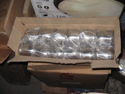 12 Stainless Steel  Expresso Coffee Pitchers. NEW IN BOX