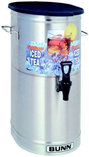 BUNN Accessory Oval 4 Gallon Iced Tea Coffee Dispenser for TP3 Series Brewers