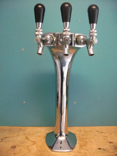 3 Faucet Stainless Cobra Tower