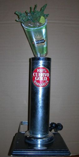 100% Jose Cuervo Gold Margarita Draft Tower with Handle USED