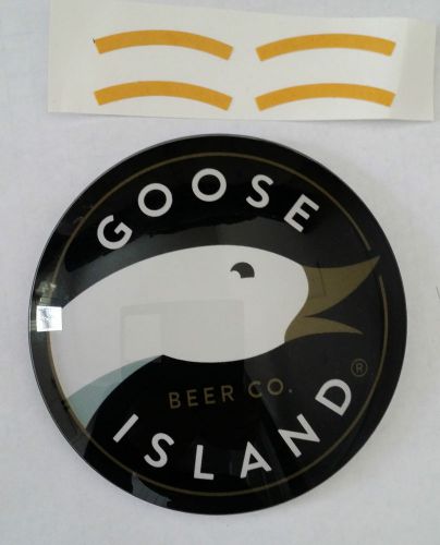Round Goose Island Beer Co Medallion, 82mm diameter