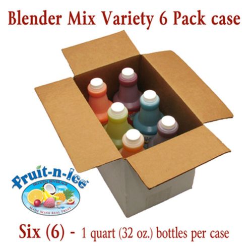 Fruit-n-ice - blender mix variety 6 pack case free shipping for sale