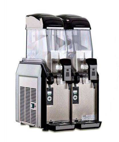 Elmeco 2 Bowl Frozen Slush Drink Granita Machine FC 2 NEW