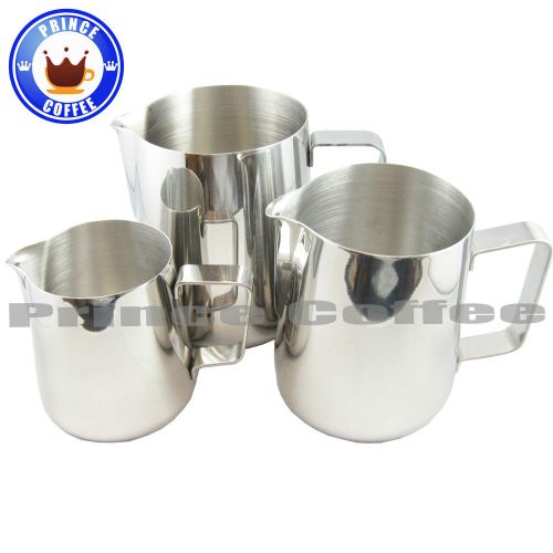 Stainless Steel Milk Frothing Jug Pitcher for Latte Coffee Machine 350ml 12oz