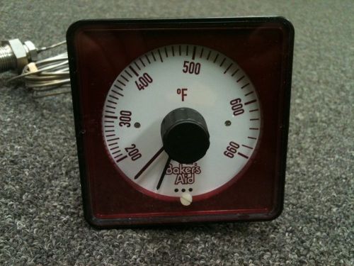 BAKERS AID OVEN THERMOSTAT W/ THERMOCOUPLE