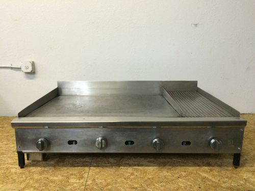 Jade 48&#034; Thermostat GAS FLAT/ GROOVED GRIDDLE