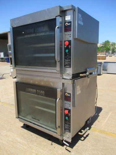 Hardt 3500 gas double stack chicken rotisserie oven . mfg 2009 for sale