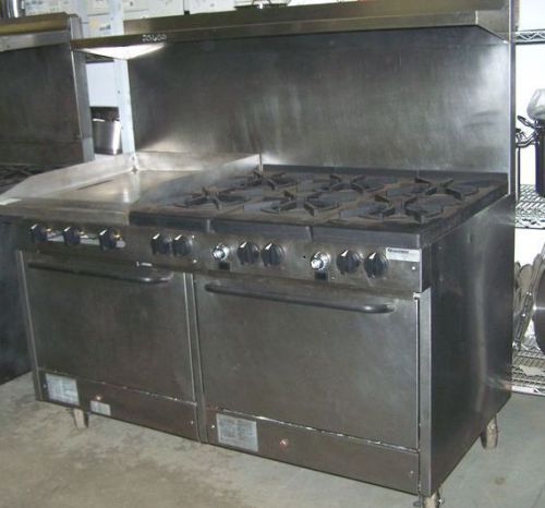Southbend 6 Burner With 24 Inch Griddle And Double Range Model: T321F