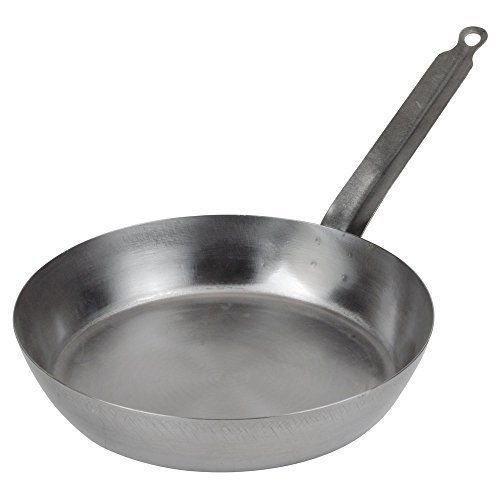 Winco FSFP-11 French Style Steel Fry Pan 11-Inch