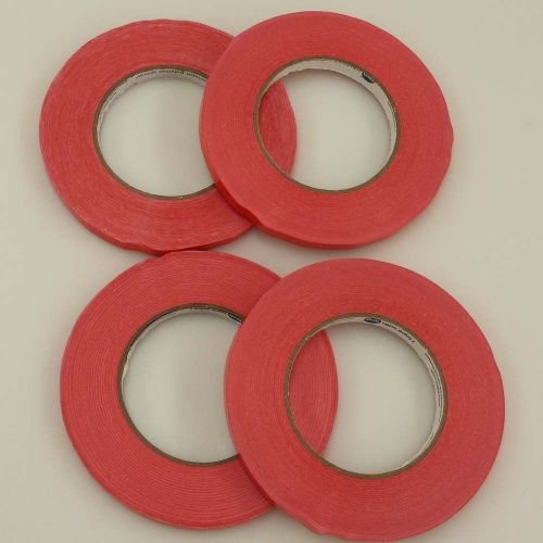 Red bag sealing tape 4 rolls 3/8 x 540 for sale