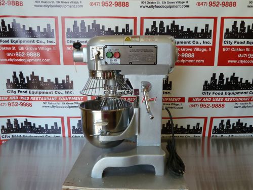 Cfe pm-10 - 10 quart mixer - with 3 attachments - new for sale