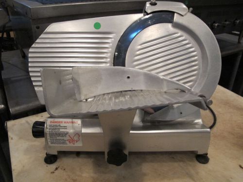 Fleetwood electric commercial gravity feed meat deli slicer for sale