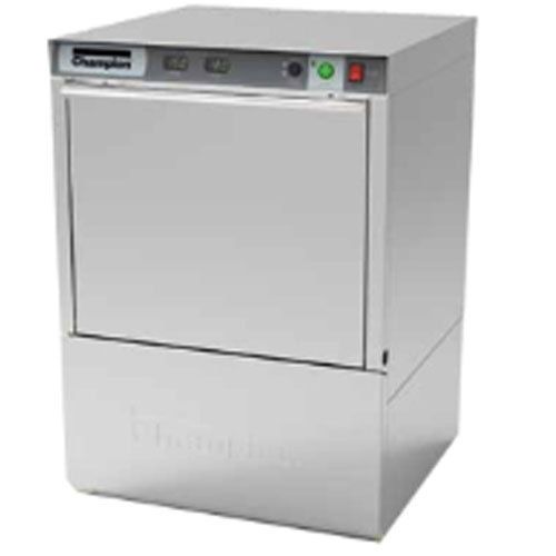 Champion uh-130b(70) dishwasher, undercounter, 25 racks per hour, high temp, wit for sale