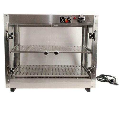 Commercial food pizza pastry warmer countertop 24x15x20 display case for sale
