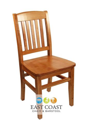 New Kodiak Natural Wooden Commercial Restaurant Chair