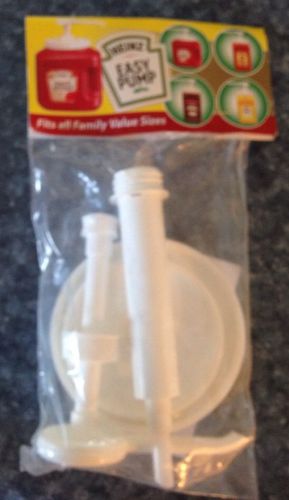 Heinz Easy Ketchup Pump Dispenser for Ketchup  Mustard, Steak Sauce, Mayo New