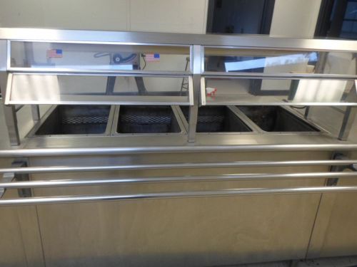 Hd stainless steel buffet catering w/ 4 well &#034;thermaduke waterless food warmer&#034; for sale