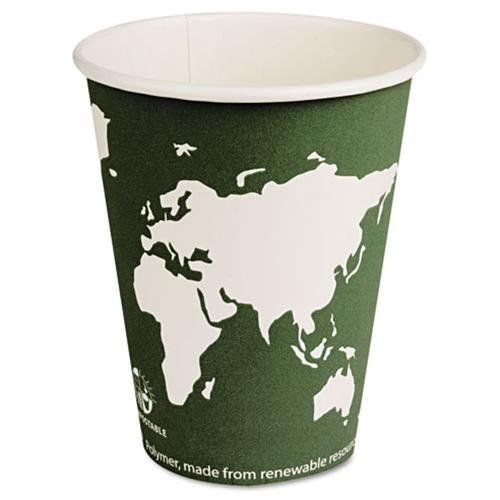 Eco-products world art hot beverage cups - 12 oz - 1000/carton - (epbhc12wa) for sale