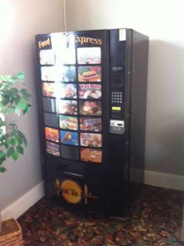 Fastcorp frozen food vending machine. Model number FRI-Z400 AAB