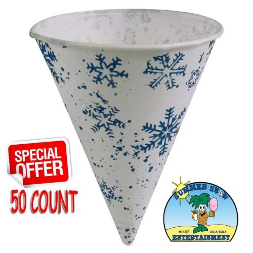 Snow cone cups (50 cups) for sale
