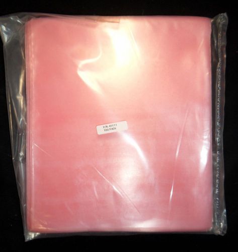 25 10X12&#034; 4 MIL Anti-Static Pink Poly Open Top Bags New Heavy Duty