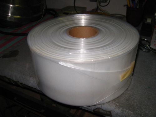 600 LONG CLEAR PLASTIC BAGS  2 MIL ROLL 42&#034;x5&#034; poly tubing 6cent a bag 73G2