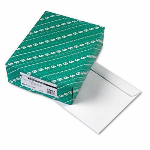Quality Park Open Side Booklet Envelope, 13 x 10, White, 100 per Box (QUA37613)