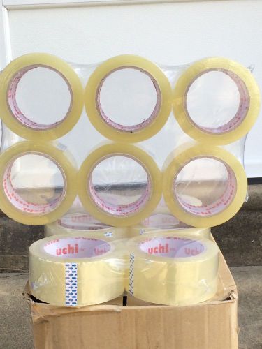 CLEAR PACKING TAPE TWO INCH X 110 YARDS CLEAR 36 ROLLS