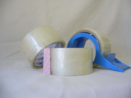 Packaging Tape-3 rolls with FREE tape dispenser