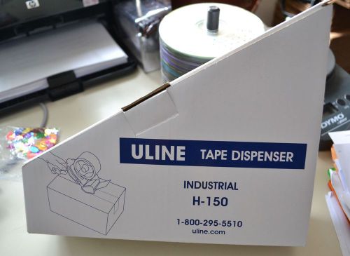 ULINE 2&#034; INDUSTRIAL SIDE LOAD TAPE GUN DISPENSER H-150 Priority Mail Shipping