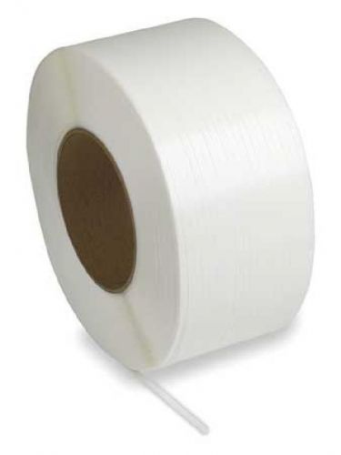 PAC STRAPPING PRODUCTS STRAPPING POLYPROPYLENE , 12, 900 ft. L , WHITE