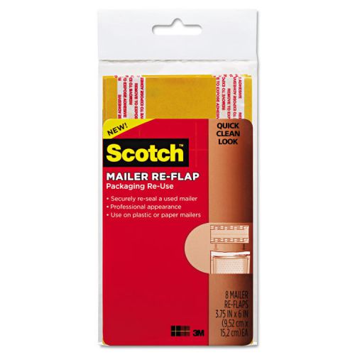 Scotch® Mailer Re-Flap (Pack of 8)