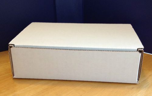 25pc 5&#034;x7&#034;x2&#034; Crush Proof Corrugated Shipping Mailer Cardboard Box Boxes White