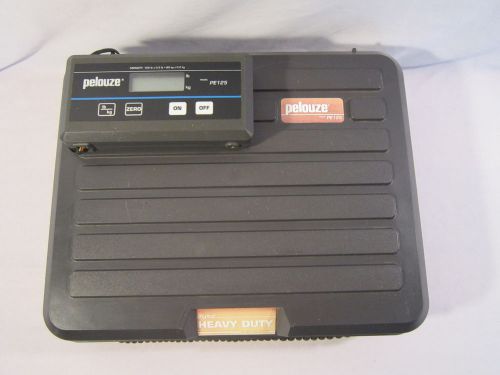 Pelouze pe125 digital shipping receiving scale 125 lb / 60 kg capacity-tested for sale