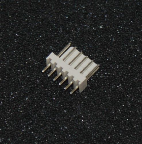 5 pcs - 6 Pin Connector Header, .1&#034; centers