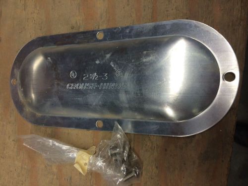 889 Crouse Hinds Cover 2-1/2-3&#034;