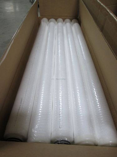 Lot of 15 new parker mbp1m40n-tc-v melt blown polypropylene fluid filters 40&#034; for sale