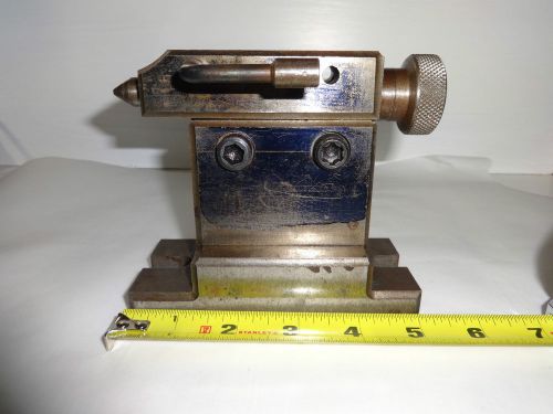 Rotary Tail Stock Centers 3-3/4&#034; Center Height For Rotary Table or Milling Mach